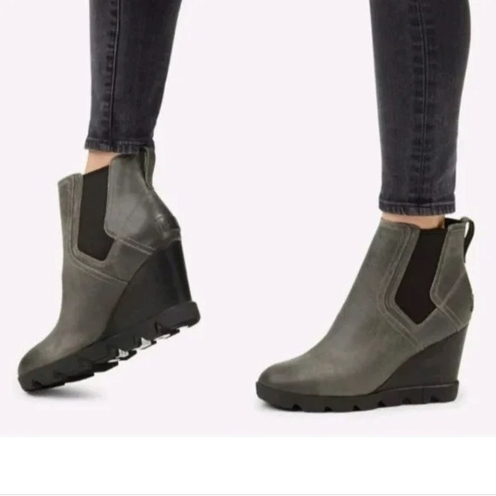 Sorel Women's Joan Uptown Chelsea Bootie - Quarry Size 7 K-7